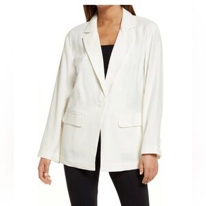 Nordstrom Open Edit White Blazer 🤍